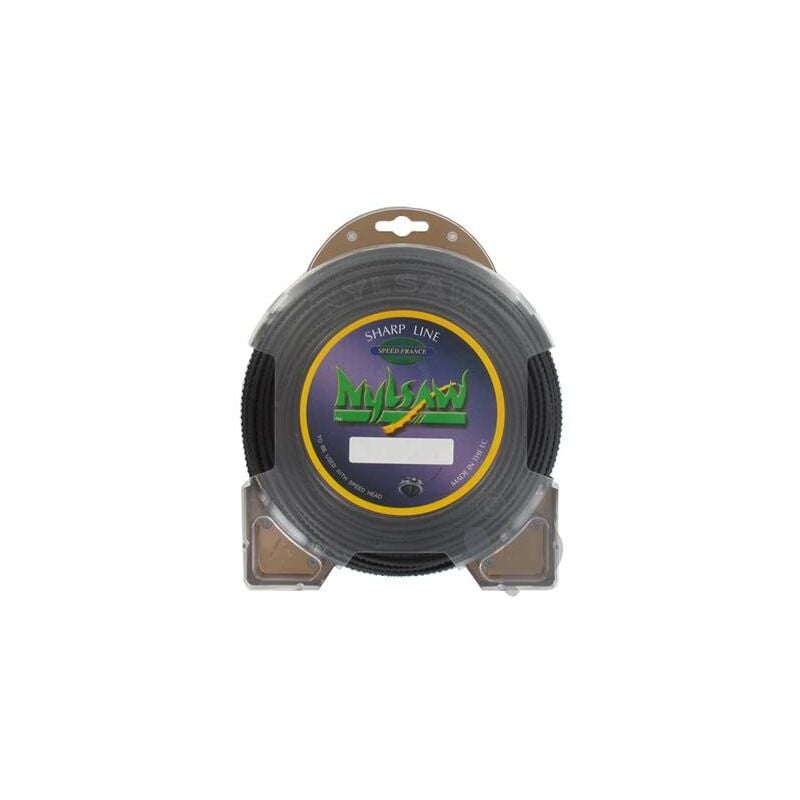 Coque fil nylon cranté NYLSAW - 4 mm x 21m - qualité professionnelle - fabrication française