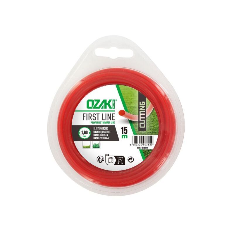 Ozaki - Fil debroussailleuse rond 1.60mm | 420 mètres