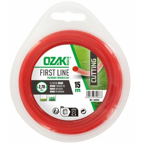 Fil débroussailleuse rond Ozaki 2,70 mm  160 mètres