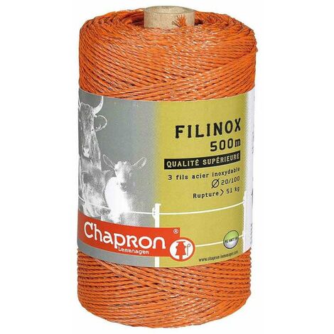 Fil D'élevage Inox 500m 20/100