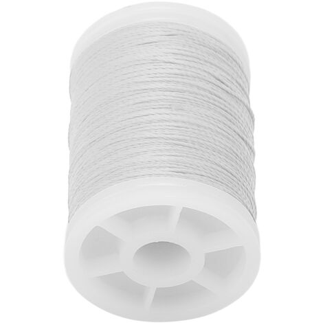 Fil d'entretien pour arc, corde de remplacement pour viseur et encoche, accessoire de maintenance 110 mètres blanc