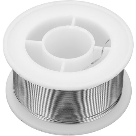 Fil d'étain 1,8% colophane 100g pour soudure électrique 0,6mm diamètre 60/40
