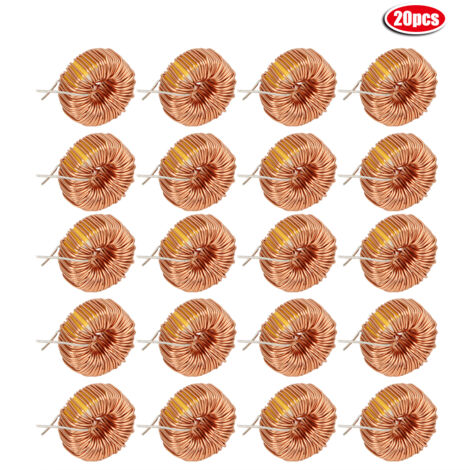 Fil d'inducteur toroïdal, bobine de cuivre de haute qualité pour Circuit imprimé PCB 5026 330UH 3A, 20 pièces