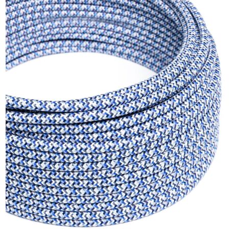 Fil électrique gainé Pixel Palette Turquoise - The Original Creative Cables, pour des lumières DIY personnalisées - RX03 - 1 mètre