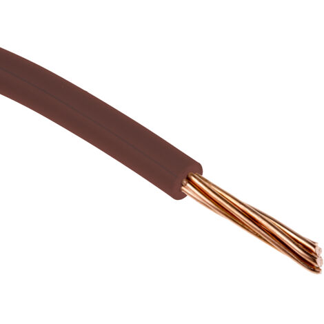 Fil électrique RS PRO 2,5 mm² 13 AWG, 750 V, Polyoléfine réticulée EI5, type EI 5 conformément à la norme EN 50363-5 ( Prix pour Bobine de 100 Mètres )