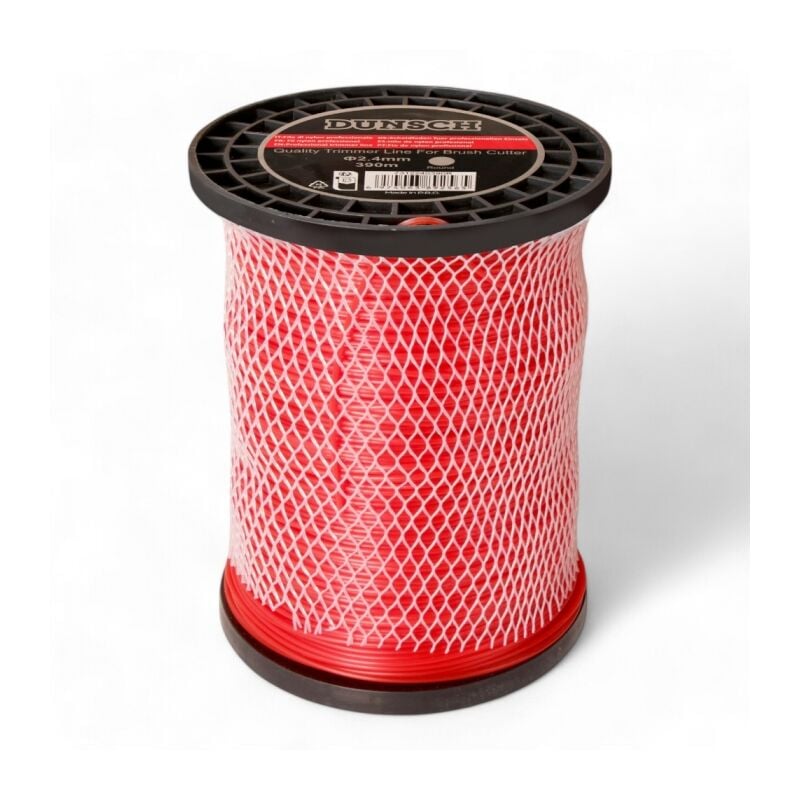 Fil en rouleau pour débroussailleuse, rond 2,4mm 390m en bobine Dunsch 7312240390R