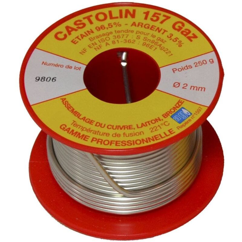 Fil etain 157gaz d2 250gr atg