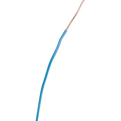 Fil H07vu Bleu 1,5mm² C100m