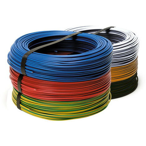 Fil HO7VR 6 mm² - Rouge - ( Prix au mètre )