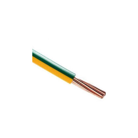 Fil isolé rigide H07VR 25 mm² – Câble électrique pour installations sécurisées – Isolation PVC – Vendu au mètre – Cable Courant Fort