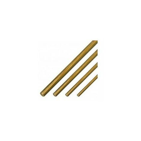 Fil en laiton 1,5 mm x 1 m – Résistant pour travaux de construction – Coupe nette sans éclat – Pour aménagement extérieur – Maxicraft