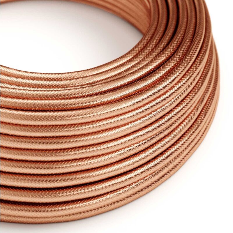 Fil électrique en cuivre coloré - The Original Creative Cables, pour des lampes et des décorations lumineuses uniques - RR11 - 1 mètre
