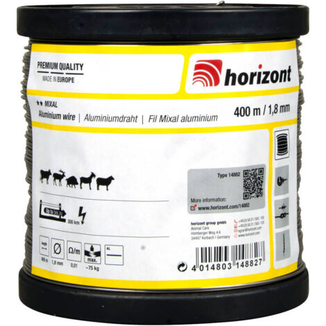 Fil MIXAL en alliage d'aluminium 400 m HORIZONT