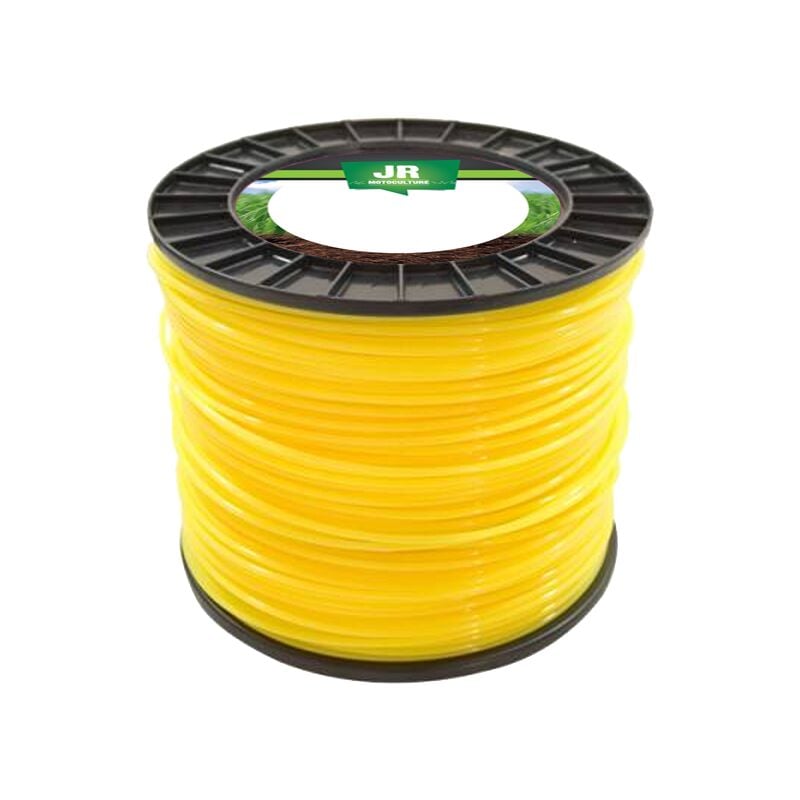 Jr Motoculture - Fil nylon 1.3 mm 200 m - Carré