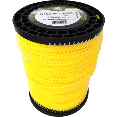 Fil Nylon Carré 3 mm - 240 m FNY070 JR