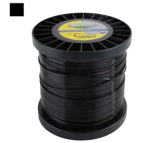 Fil nylon carré 3,3 mm, 160 m, Pro Excel