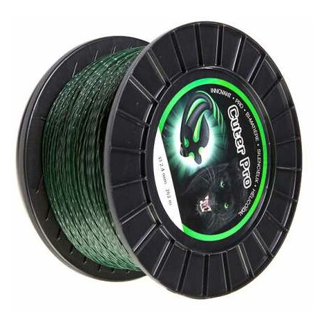 Fil nylon Cuter'Pro 2,4 mm x 262 m. Hélicoïdal. Bobine. Fil débroussailleuse