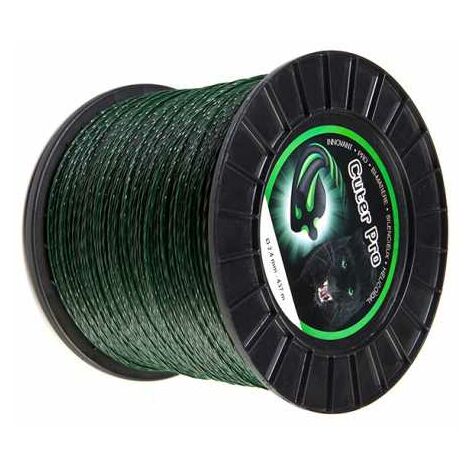 Fil nylon Cuter'Pro 2,4 mm x 437 m. Hélicoïdal. Bobine. Fil débroussailleuse