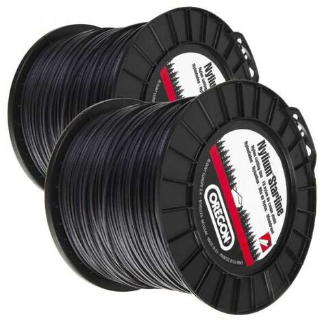 Fil nylon Oregon Nylium 3,3 mm x 200 m Etoilé Bobine par 2