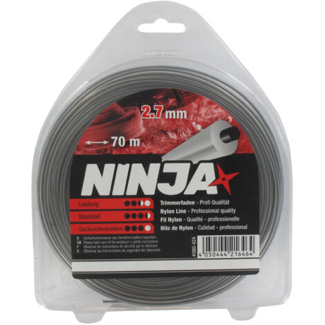 Fil Nylon Rond Ninja 2.7 Mm 70 M.
