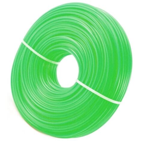 Fil Nylon Rond pour Coupe-Bordure - Bobine 2,0mm x 100m - Robuste et Résistant