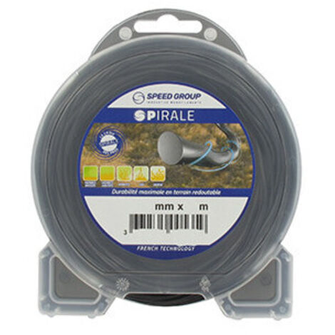 Fil Nylon Spirale. ø: 2,4mm, L: 78m.