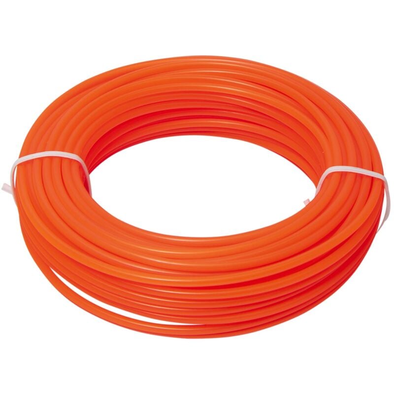 Werka Pro - Fil nylon tondo Rotolo da 15 metriØ 2,4 mm