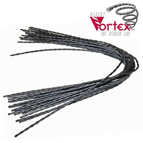 Fil nylon VORTEX Ø 2,4 mm pour débroussailleuse (brins de fil)