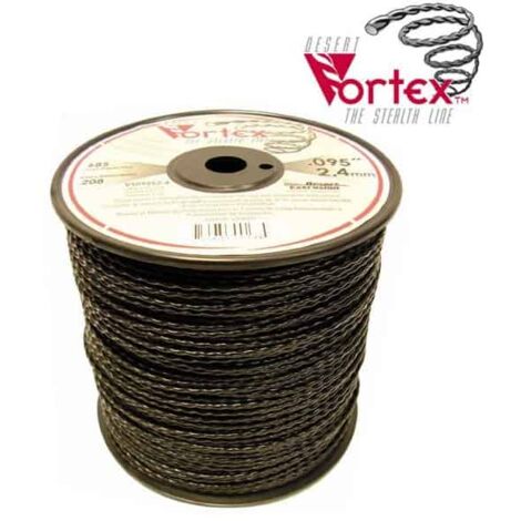 JARDIN AFFAIRES Fil nylon vortex Ø 3 mm pour débroussailleuse en bobine de 131 mètres
