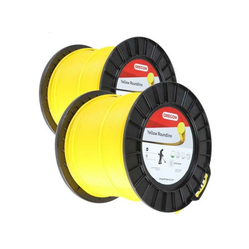 Fil Oregon Yellow 3 mm x 120 m Rond Bobine par 2