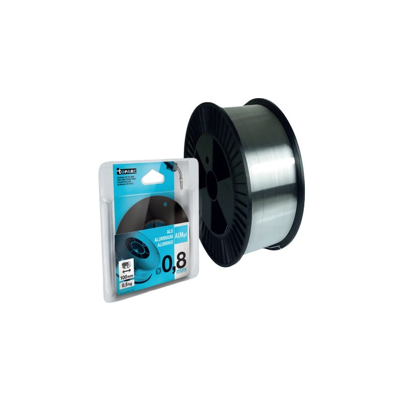 GYS - Bobine de fil massif alu (Almg5) 0.8mm Ø100mm 0.5kg