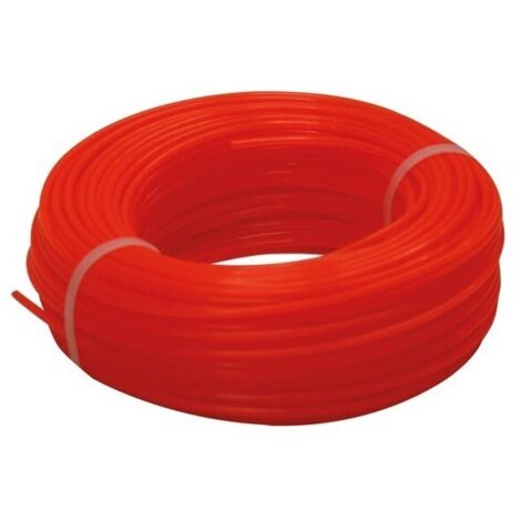 Fil pour coupe-bordure - 50 m x 2 4 mm