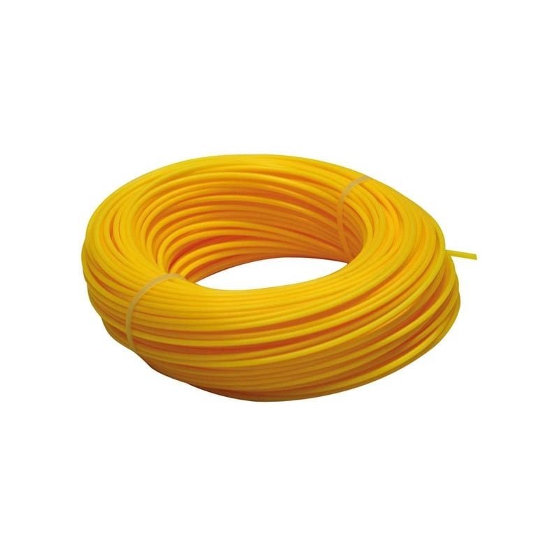 Fil pour coupe-bordure - 50 m x 2.0 mm toolland DC20050