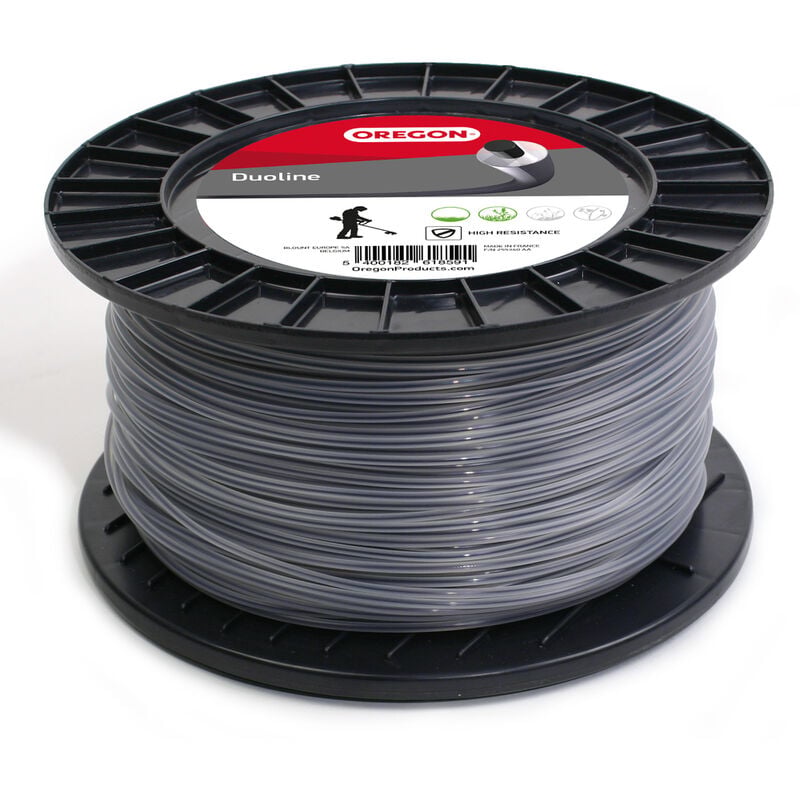 Ligne de coupe à brosse Oregon Duoline, 3,0 mm de diamètre, 120 m