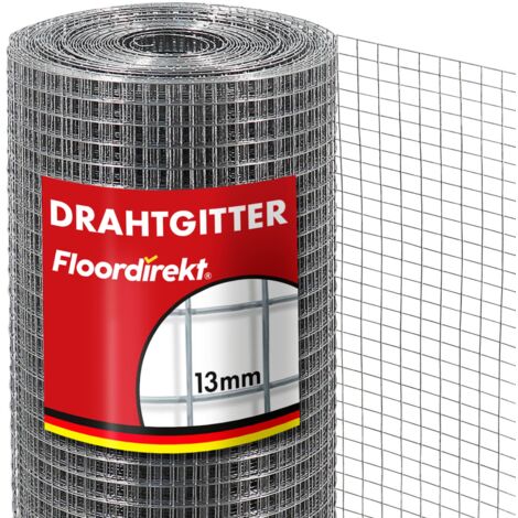 Fil de volière | Galvanisé | Maillage : 12,7 mm