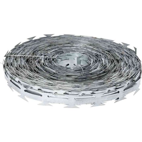 Fil rasoir Argent 5000 x 1.9 cm Acier galvanisé CFW71779