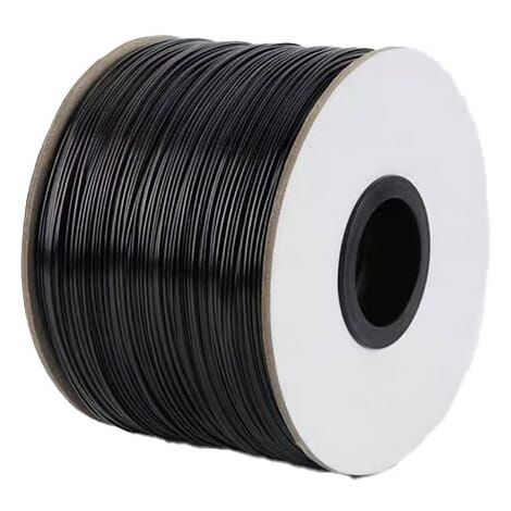 Fil recouvert de plastique noir (bobine 1000m)