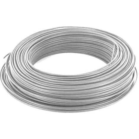 Fil rigide H07V-U 1,5mm² gris - couronne 100m - CDP