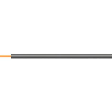 fil rigide - h07vu - 1 x 1.5 mm2 - noir - couronne de 500 mètres