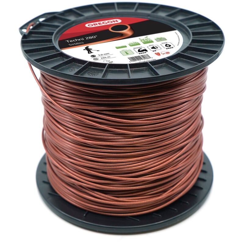 Oregon - fil de débroussailleuse Techni 280°, 3,0 mm x 224 m