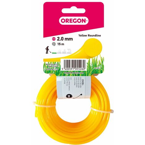 Fil Rond Jaune 2 0mm 15m