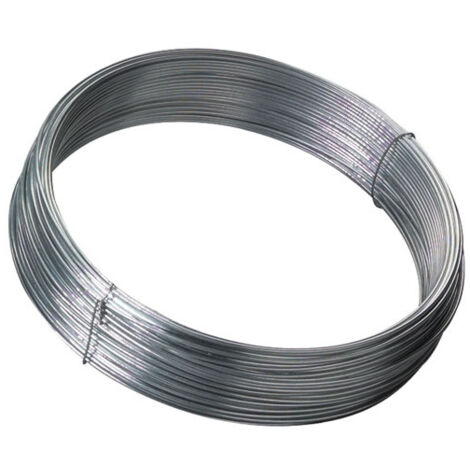 Fil tension galvanisé de 2,10 mm - rouleau de 100 m - FILOMAT