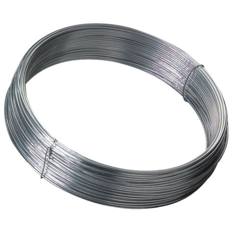 Fil tension galvanisé de 2,70 mm - rouleau de 100 m - FILOMAT
