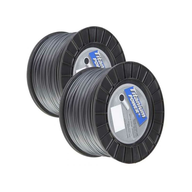 Fil Titanium 2,5 mm x 243 m Rond Bi-matière Bobine par 2