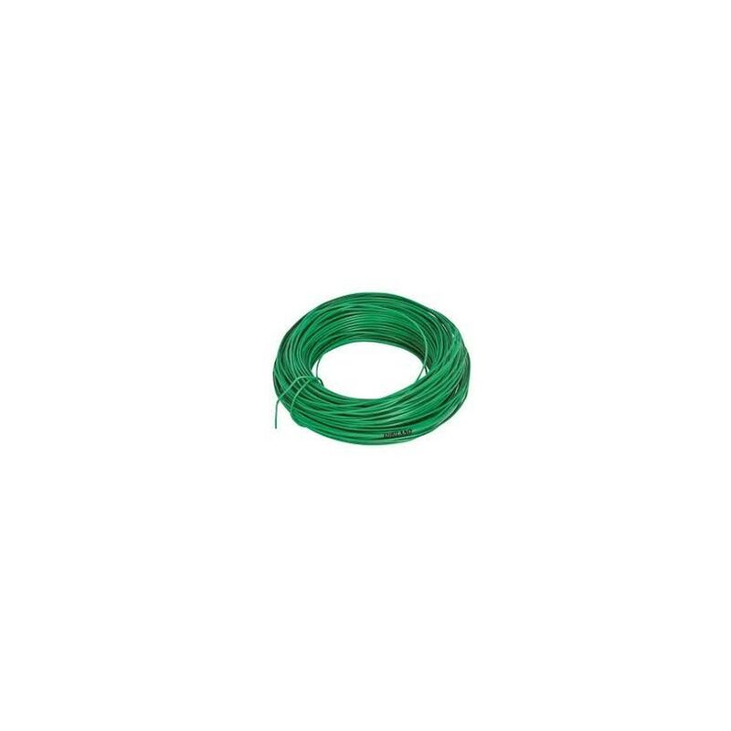 Lien fil acier plastifié, diam.2,2mm, long 25m .....