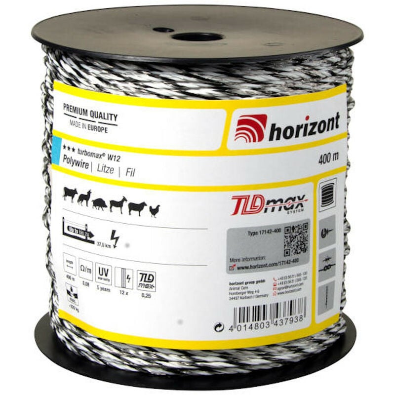 Fil turbomax W12 400m Horizont