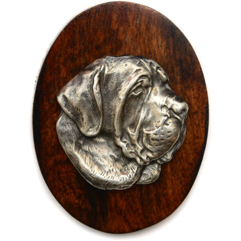 Fila Brasileiro, Brasilianischer Mastiff - Hundeshow-Brosche, Startnummernclip, Hundeabzeichen von Art-Dog