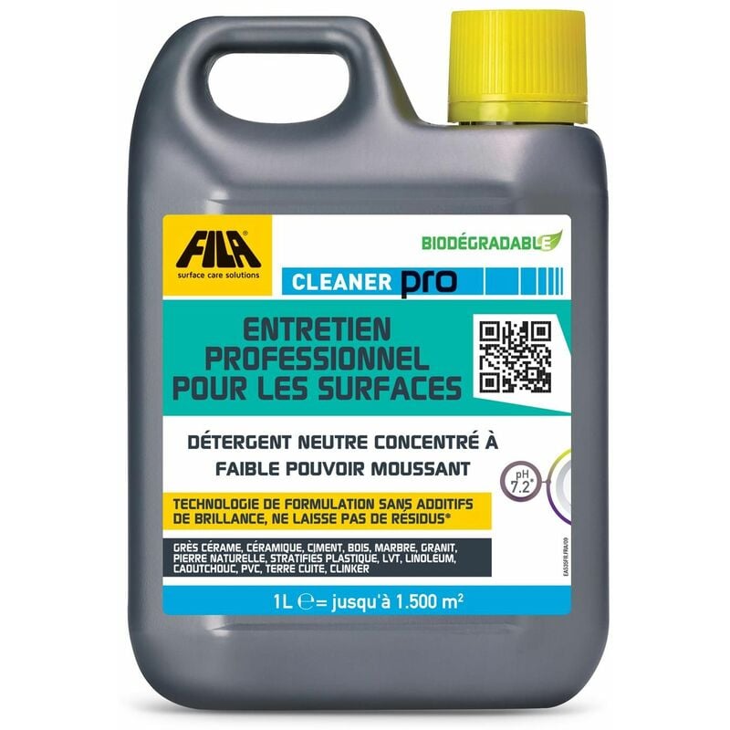 Détergent concentré neutre CLEANER PRO - Le bidon de 5 Litres