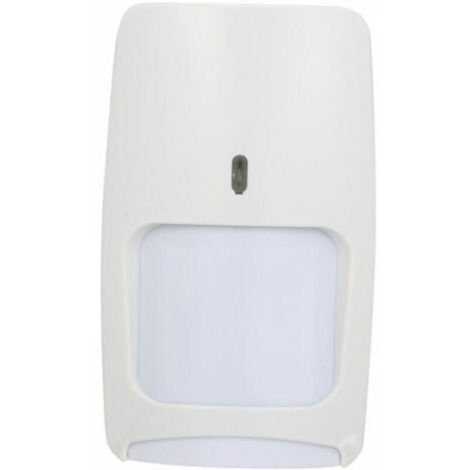Filaire Double Technologie De Mouvement Infrarouge Et Micro-Ondes Detecteur Mural Mounted Immunite Pir Detecteur De Mouvement Pour Animaux Accueil Securite Anti-Intrusion Systeme D'Al