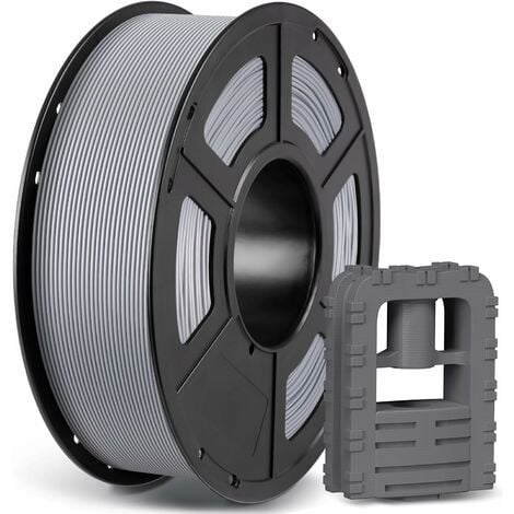 3DFILS - Filament PETG noir pour impression 3D (1,75 mm / 1 kg, noir)